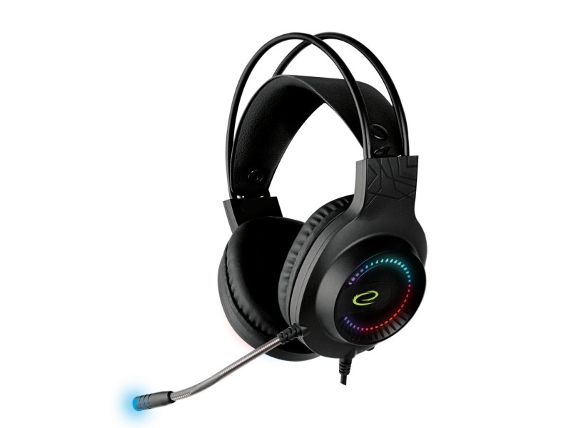 Esperanza EGH7100 Headphones with microphone Headband Black EGH7100 – Esperanza Слушалки за конзоли