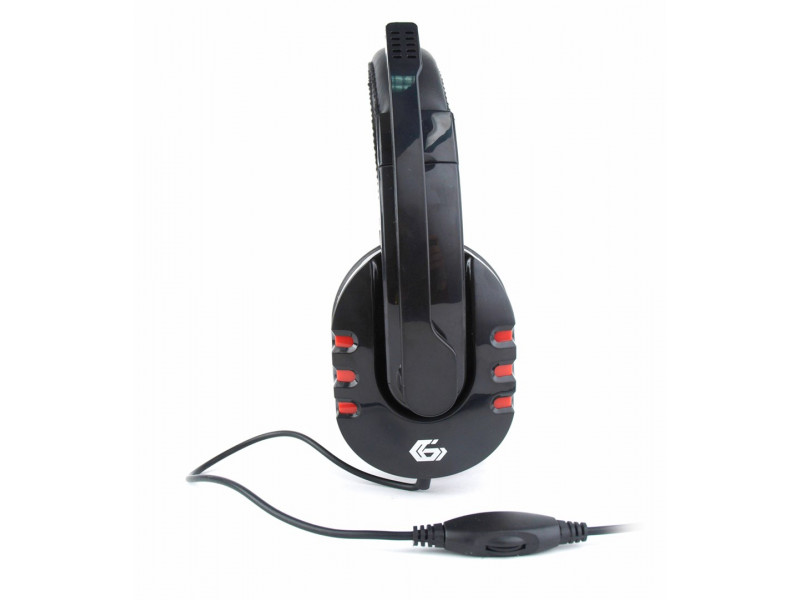 Gembird GHS-402 headphones/headset Wired Head-band Gaming Black Gembird GHS-402 headphones/headset Wired Head-band Gaming Black