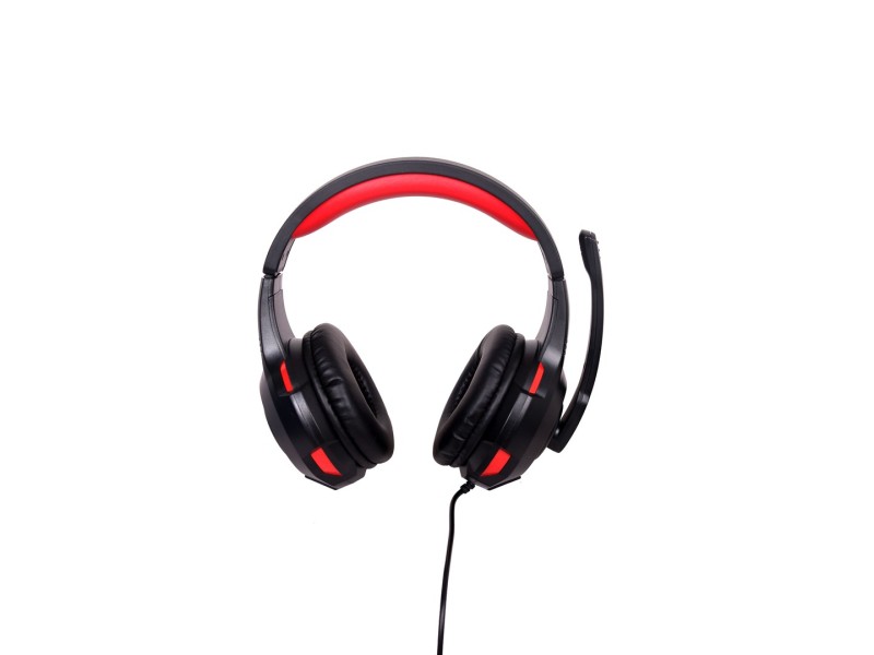 Gembird GHS-U-5.1-01 headphones/headset Wired Head-band Gaming Black, Red GHS-U-5.1-01 – GEMBIRD Слушалки за конзоли