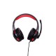 Gembird GHS-U-5.1-01 headphones/headset Wired Head-band Gaming Black, Red GHS-U-5.1-01 – GEMBIRD Слушалки за конзоли