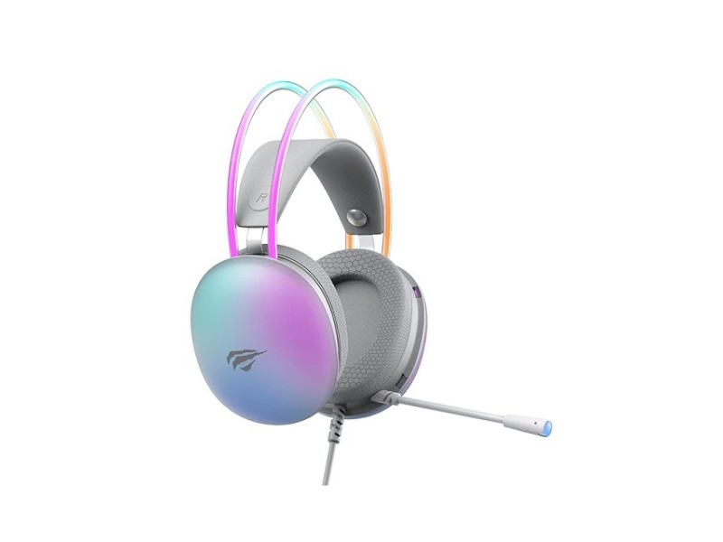 Havit H2037d gaming headphones (white) H2037d – HAVIT Слушалки за конзоли