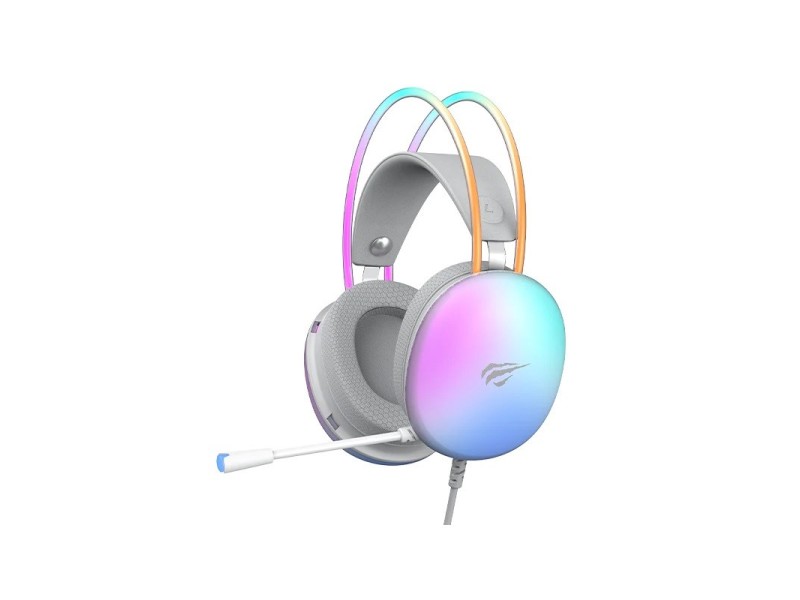 Havit H2037d gaming headphones (white) H2037d – HAVIT Слушалки за конзоли