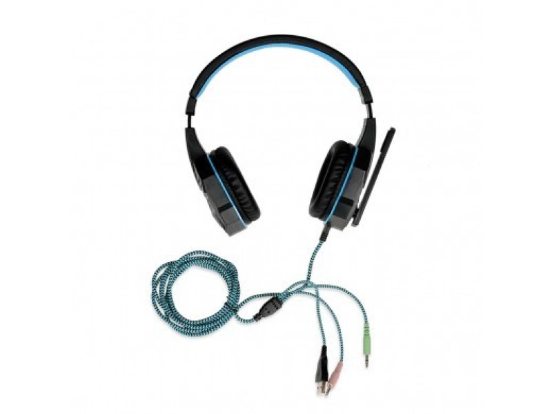 iBox X8 Headset Wired Head-band Gaming Black, Blue SHPIX8MV – IBOX Слушалки за конзоли