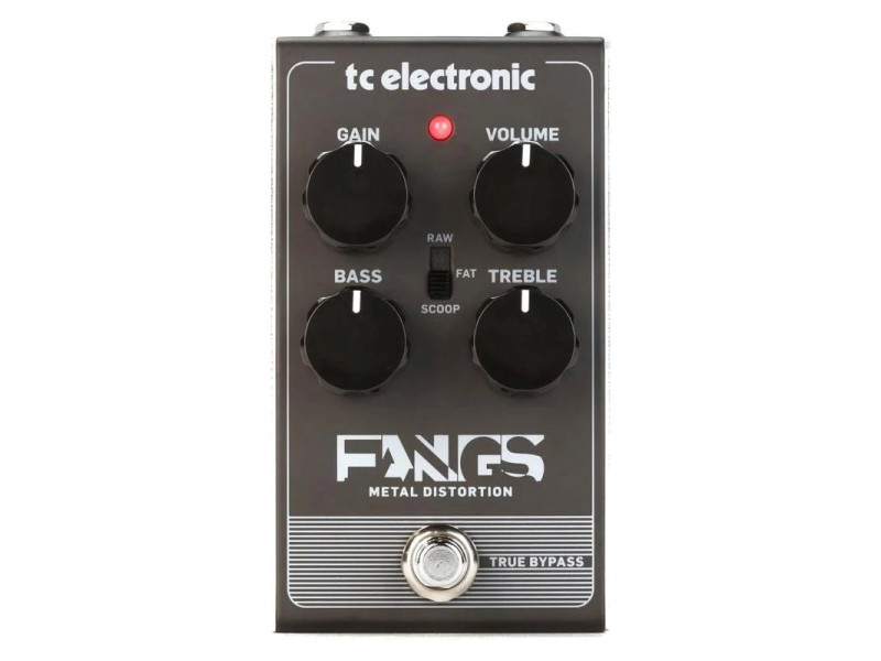TC Electronic Fangs Metal Distortion - guitar effect 34000109 – TC Electronic Китари