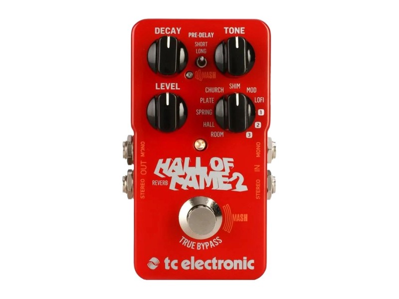 TC Electronic Hall of Fame 2 Reverb - guitar effect 34000133 – TC Electronic Китари