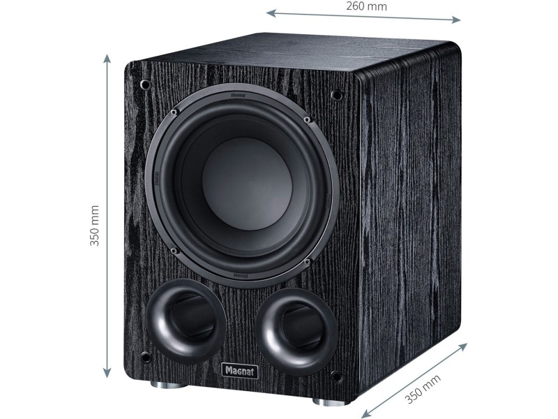Magnat Alpha RS8 Active subwoofer 80 W Black Alpha RS8 – Magnat Субуфери