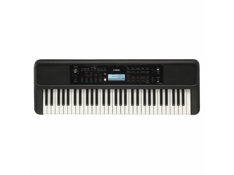 Yamaha PSR-E383 MIDI keyboard 61 keys USB Black PSR-E383 – Yamaha Синтезатори с динамична клавиатура