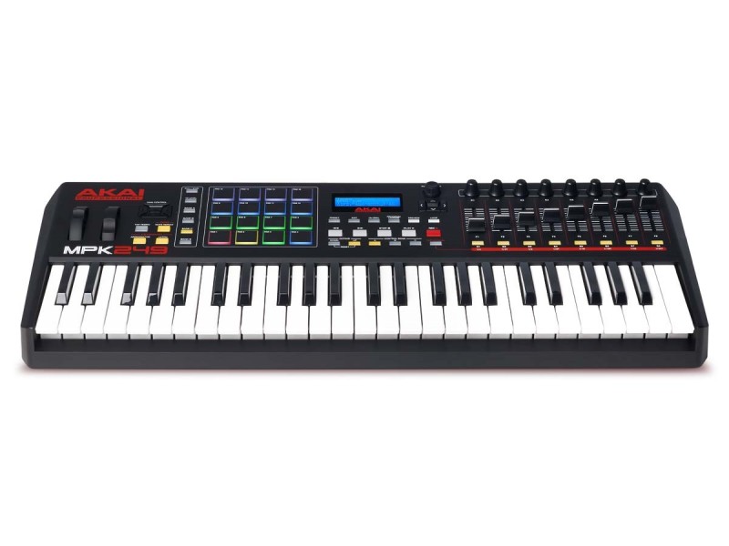 AKAI MPK 249 Control keyboard Pad controller MIDI USB RGB Black MPK249 – AKAI Кийборди MIDI