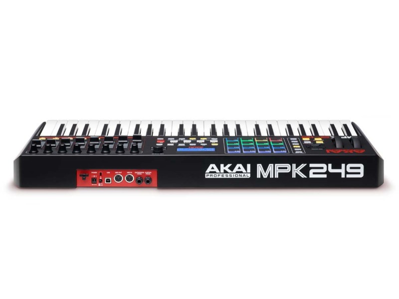 AKAI MPK 249 Control keyboard Pad controller MIDI USB RGB Black MPK249 – AKAI Кийборди MIDI