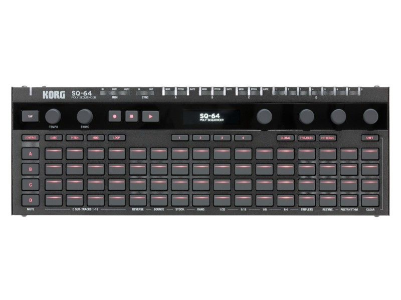 Korg SQ-64 - polyphonic step sequencer SQ-64 –  Кийборди MIDI