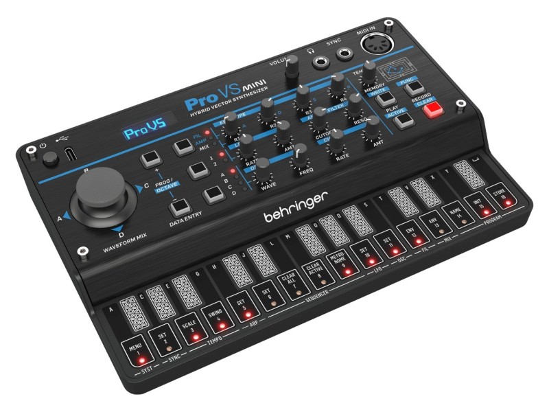 Behringer PRO-VS MINI - hybrid synthesiser THO571632 – Behringer Синтезатори с динамична клавиатура