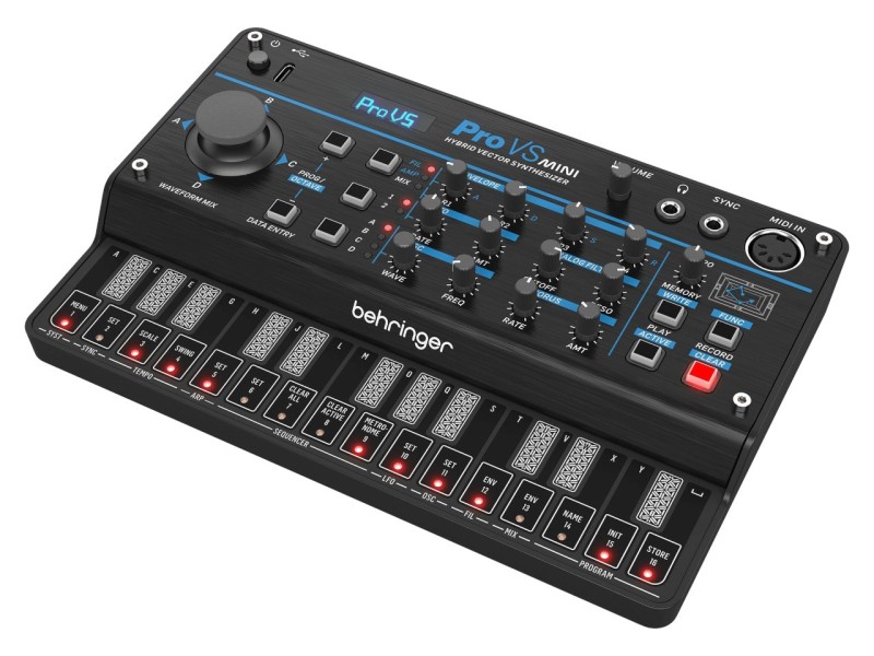 Behringer PRO-VS MINI - hybrid synthesiser THO571632 – Behringer Синтезатори с динамична клавиатура