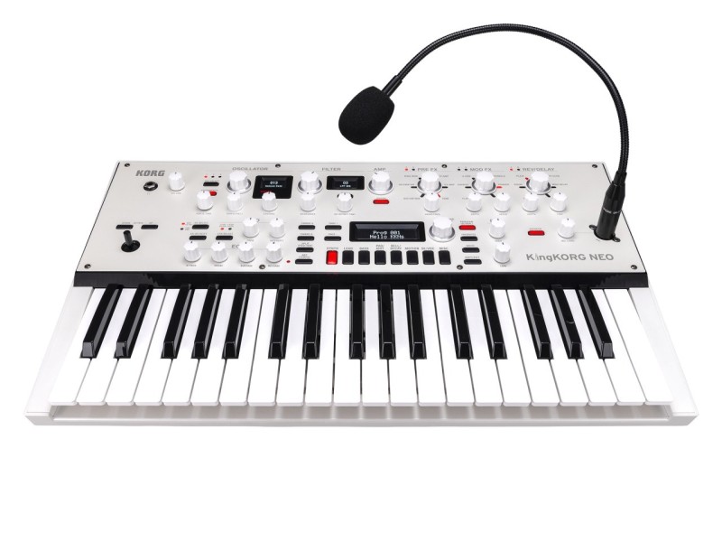 Korg KINGKORG NEO - synthesiser, vocoder KINGKORG NEO –  Синтезатори с динамична клавиатура