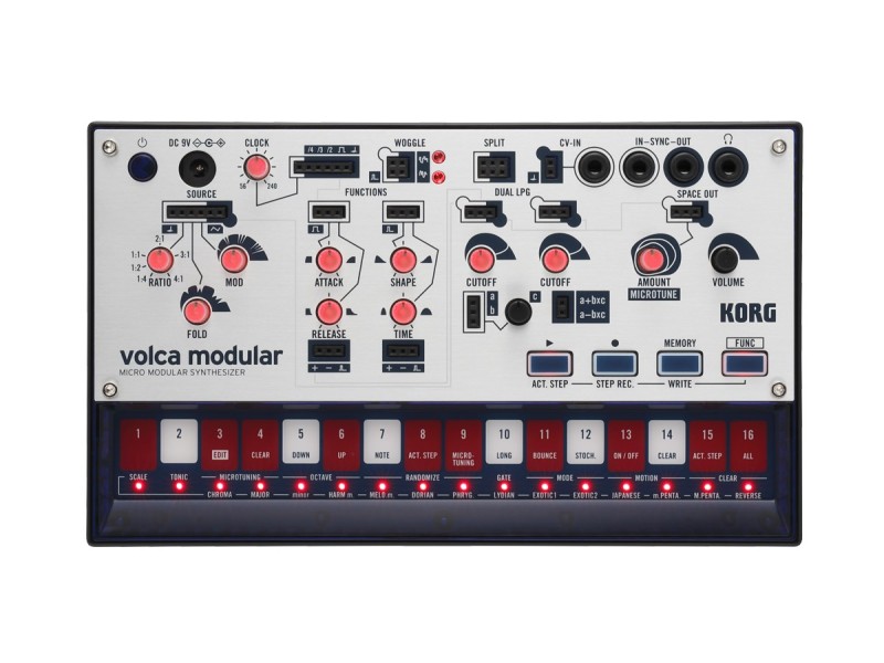 Korg Volca Modular - semi-modular analog synthesizer VOLCA MODULAR –  Синтезатори с динамична клавиатура