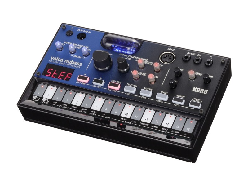 Korg Volca Nubass - Analog synthesizer 100022934000 –  Синтезатори с динамична клавиатура