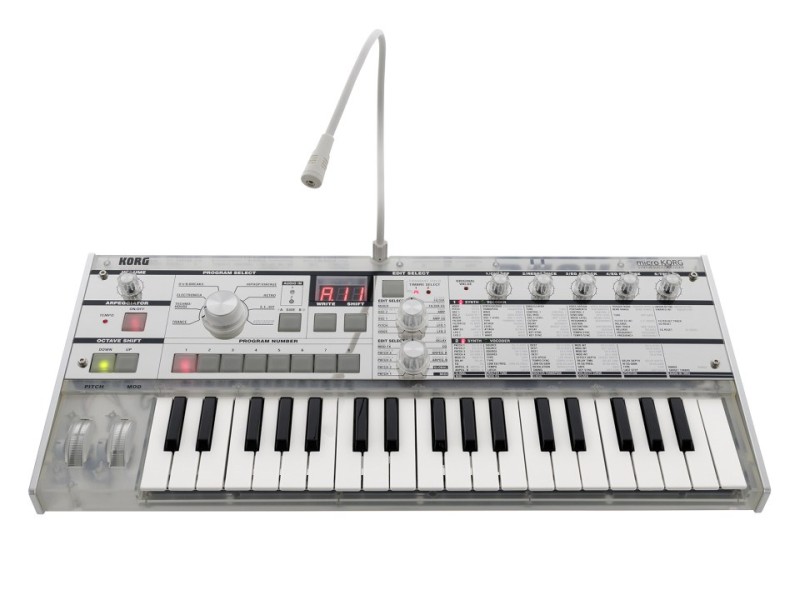 Korg microKORG Crystal - analogue synthesiser with vocoder MICROKORG CR –  Синтезатори с динамична клавиатура