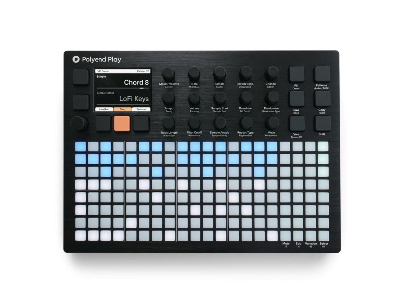 Polyend Play  - groovebox SS-1919 – Polyend Синтезатори с динамична клавиатура