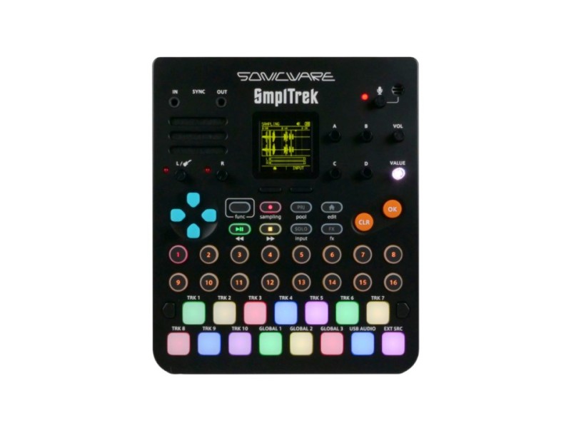 Sonicware SmplTrek - portable sampler TRK-010 –  Синтезатори с динамична клавиатура