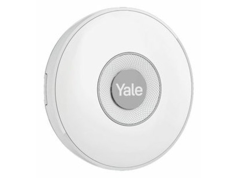 Yale Indoor Siren Wireless siren Grey, White AL-IS-1A-W – Yale Smart home