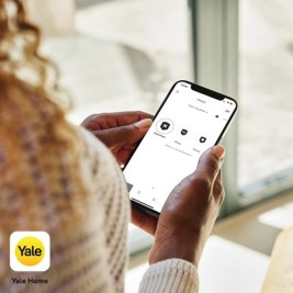 Yale Outdoor Siren Wireless siren Blue, Grey