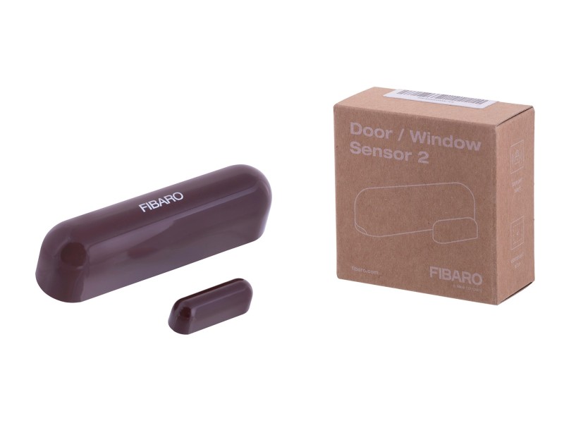 Fibaro FGDW-002-5 ZW5 door/window sensor Wireless Brown FGDW-002-7 ZW5 – FIBARO Smart home