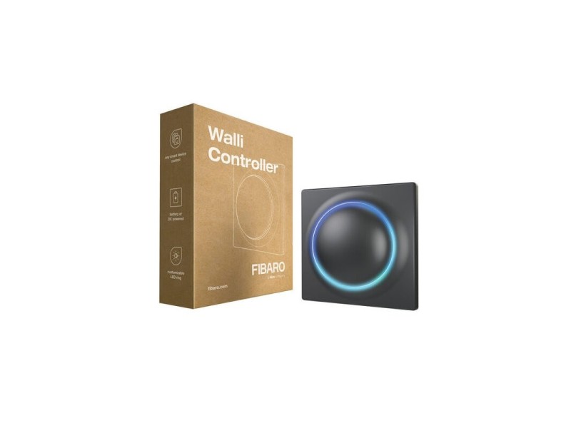 Fibaro FGWCEU-201-1-8 smart home light controller Wireless Black FGWCEU-201-1-8 – FIBARO Smart home