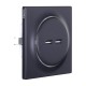 Fibaro FGWU-021-8 socket-outlet 2x USB Black FGWU-021-8 – FIBARO Smart home