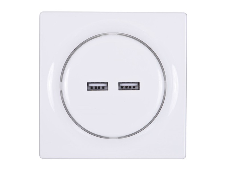 Fibaro Walli N socket-outlet 2x USB White FGWU-021 – FIBARO Smart home