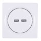 Fibaro Walli N socket-outlet 2x USB White FGWU-021 – FIBARO Smart home