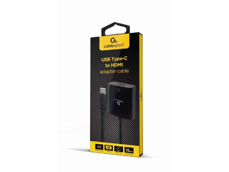 Gembird A-CM-HDMIF-04 USB graphics adapter Black A-CM-HDMIF-04 – GEMBIRD Адаптери
