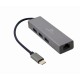 Gembird A-CMU3-LAN-01 USB-C Gigabit network adapter with 3-port USB 3.1 hub A-CMU3-LAN-01 – GEMBIRD Адаптери