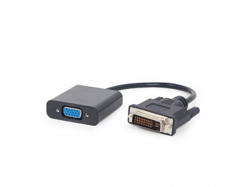 Gembird A-DVID-VGAF-01 video cable adapter 0.2 m DVI-D VGA (D-Sub) Black Gembird A-DVID-VGAF-01 video cable adapter 0.2 m DVI-D VGA (D-Sub) Black