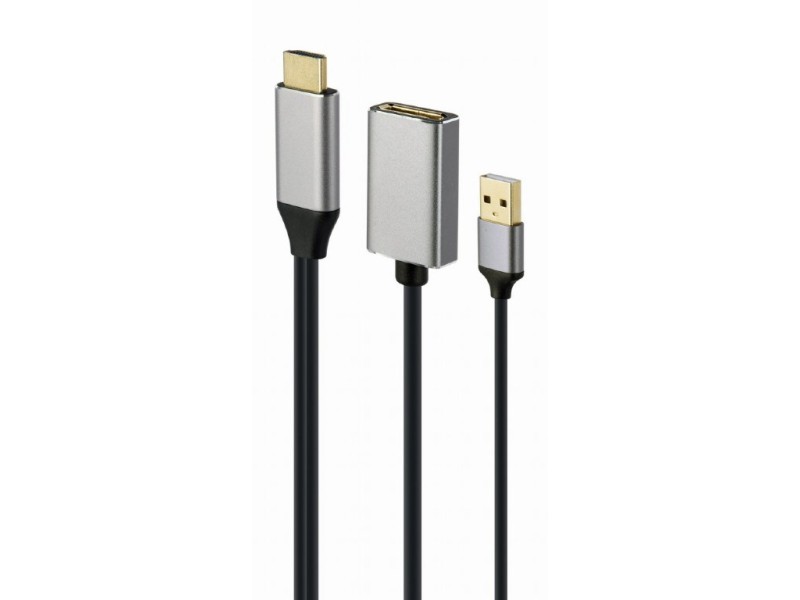 Gembird A-HDMIM-DPF-02 video cable adapter 0.1 m HDMI Type A (Standard) DisplayPort Black A-HDMIM-DPF-02 – GEMBIRD Адаптери