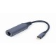 Gembird A-USB3C-LAN-01 notebook dock/port replicator USB 3.2 Gen 1 (3.1 Gen 1) Type-C Black, Grey A-USB3C-LAN-01 – GEMBIRD Адаптери