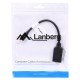 Lanberg AD-0003-BK DisplayPort cable 0.12 m Mini DisplayPort Black AD-0003-BK – Lanberg  Адаптери
