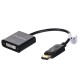 Lanberg AD-0007-BK video cable adapter 0.1 m DisplayPort DVI-D Black AD-0007-BK – Lanberg  Адаптери