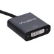 Lanberg AD-0007-BK video cable adapter 0.1 m DisplayPort DVI-D Black AD-0007-BK – Lanberg  Адаптери