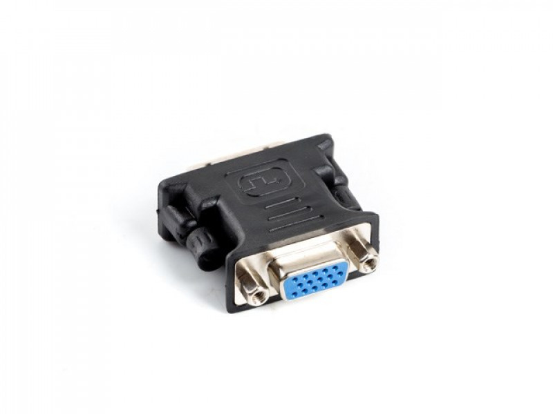 Lanberg AD-0012-BK cable gender changer DVI-I VGA (D-Sub) Black Lanberg AD-0012-BK cable gender changer DVI-I VGA (D-Sub) Black