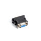 Lanberg AD-0012-BK cable gender changer DVI-I VGA (D-Sub) Black Lanberg AD-0012-BK cable gender changer DVI-I VGA (D-Sub) Black