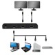 Qoltec 51797 Active HDMI Splitter 2 x HDMI 4K x 2K | 6Gb/s | 60Hz 51797 – Qoltec Адаптери