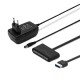 SAVIO AK-39  USB 3.0 - SATA III adapter for 3.5″/2,5 drives with power supply Black AK-39 – SAVIO Адаптери