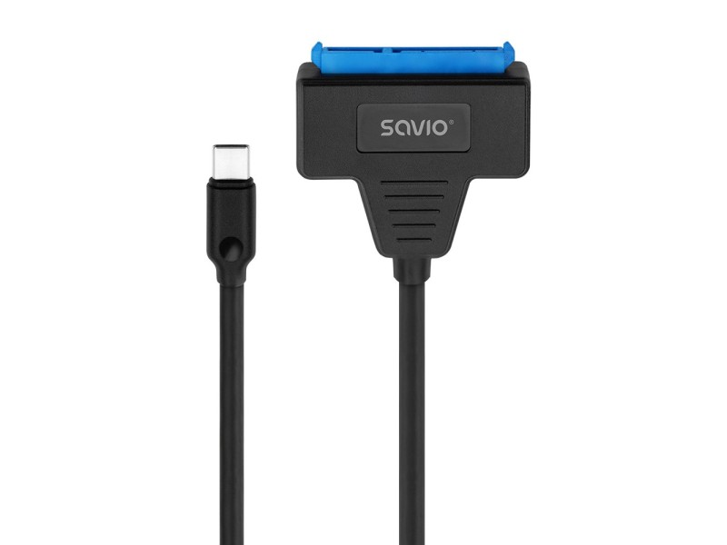 SAVIO AK-69 Adapter USB-C 3.1 Gen 1 (M) - SATA (F) for 2.5 drives AK-69 – SAVIO Адаптери