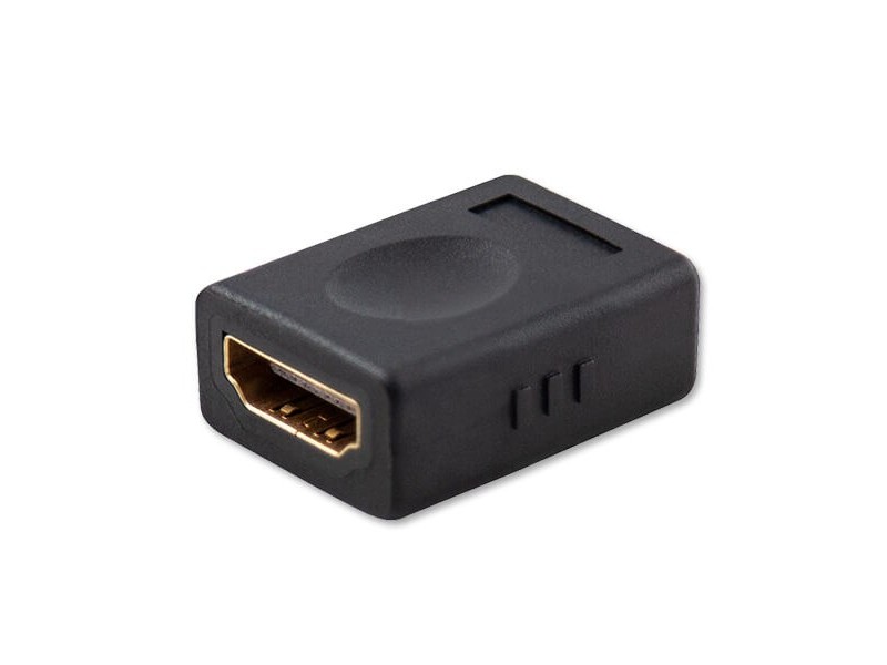 SAVIO HDMI (F) – HDMI (F) – Adapter, straight, barrel CL-111 Black CL-111 – SAVIO Адаптери