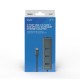 Savio AK-57 USB-C - 3 x USB-A HUB with RJ-45 Gigabit Ethernet adapter, 5000 Mbit/s, grey AK-57 – SAVIO Адаптери