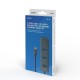 Savio AK-57 USB-C - 3 x USB-A HUB with RJ-45 Gigabit Ethernet adapter, 5000 Mbit/s, grey AK-57 – SAVIO Адаптери