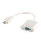Savio CL-27 video cable adapter 0.2 m VGA (D-Sub) HDMI Type A (Standard) White cl-27 – SAVIO Адаптери