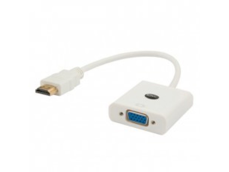 Savio CL-27B video cable adapter 0.1 m HDMI Type A (Standard) VGA (D-Sub) White Savio CL-27B video cable adapter 0.1 m HDMI Type A (Standard) VGA (D-Sub) White CL-27/B – SAVIO Адаптери