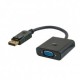 Savio CL-90 video cable adapter 0.2 m DisplayPort VGA (D-Sub) Black CL-90 – SAVIO Адаптери