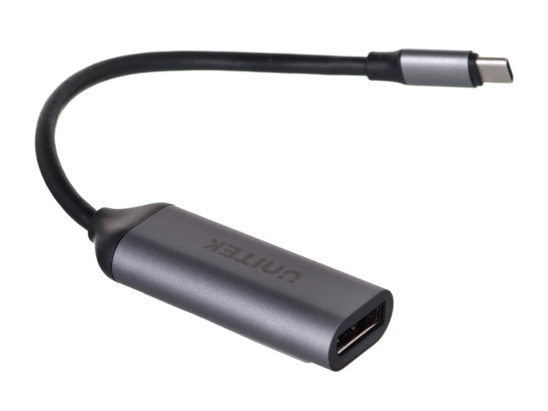 UNITEK ADAPTER USB-C, DISPLAYPORT 1.4, 8K@60HZ, V1415A V1415A – UNITEK Адаптери