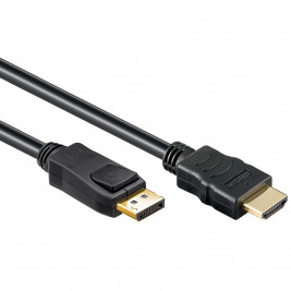 Allteq CC-DP-HDMI-6 video cable adapter DisplayPort HDMI Type A (Standard) Blue